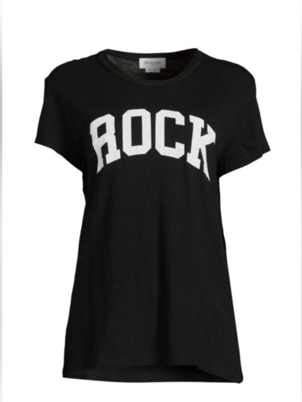 Zadig & Voltaire Walk Chine Rock T-Shirt Black Small